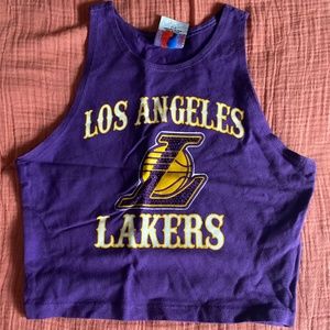 Los Angeles LAKERS Cropped top